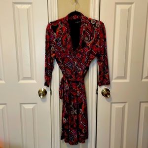 Liz Claiborne wrap dress size large